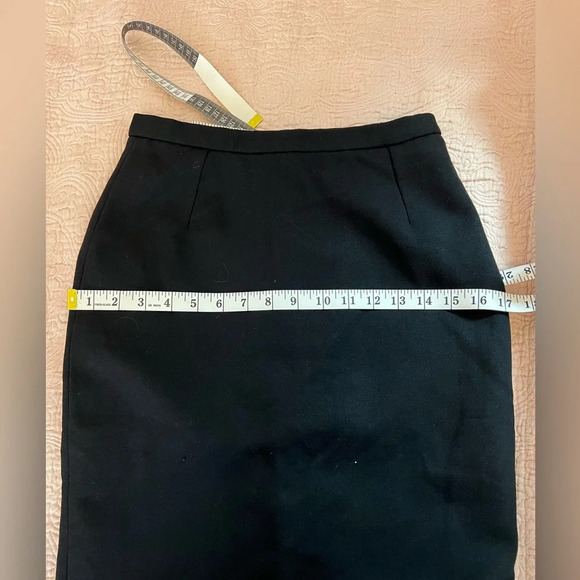 Dolce & Gabbana - Black Pencil Skirt with Leopard lining - size IT 38/ US 2 - Picture 7 of 15